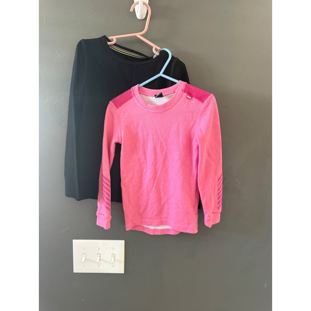 Kids Smartwool Merino 250 & Helly Hansen LIFA Merino Base Layer Tops Set